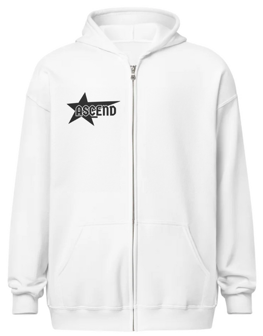 Ascend Unisex Zip up Hoodie